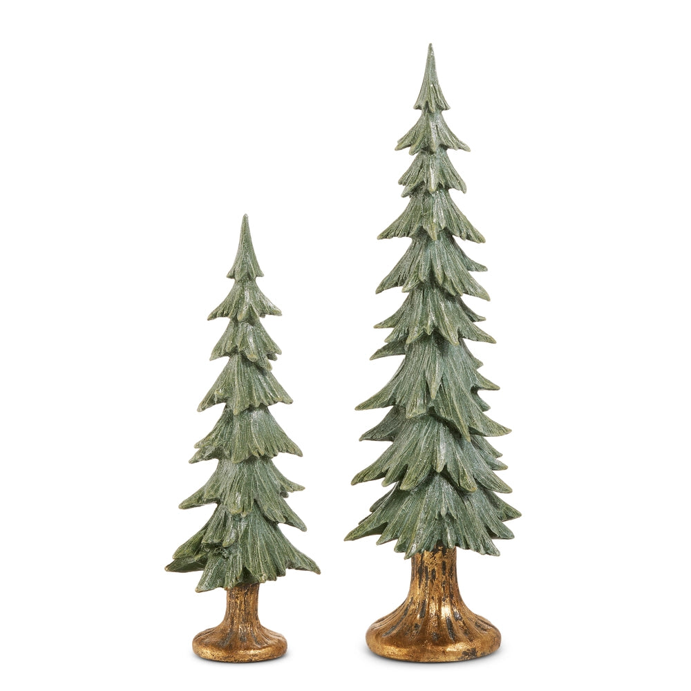 S/2 Glitter Trees