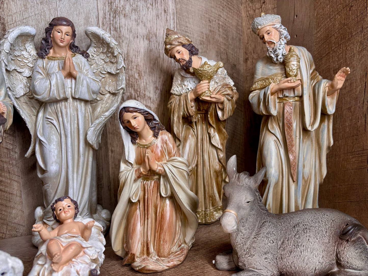 Nativity Set Neutral 11 Piece
