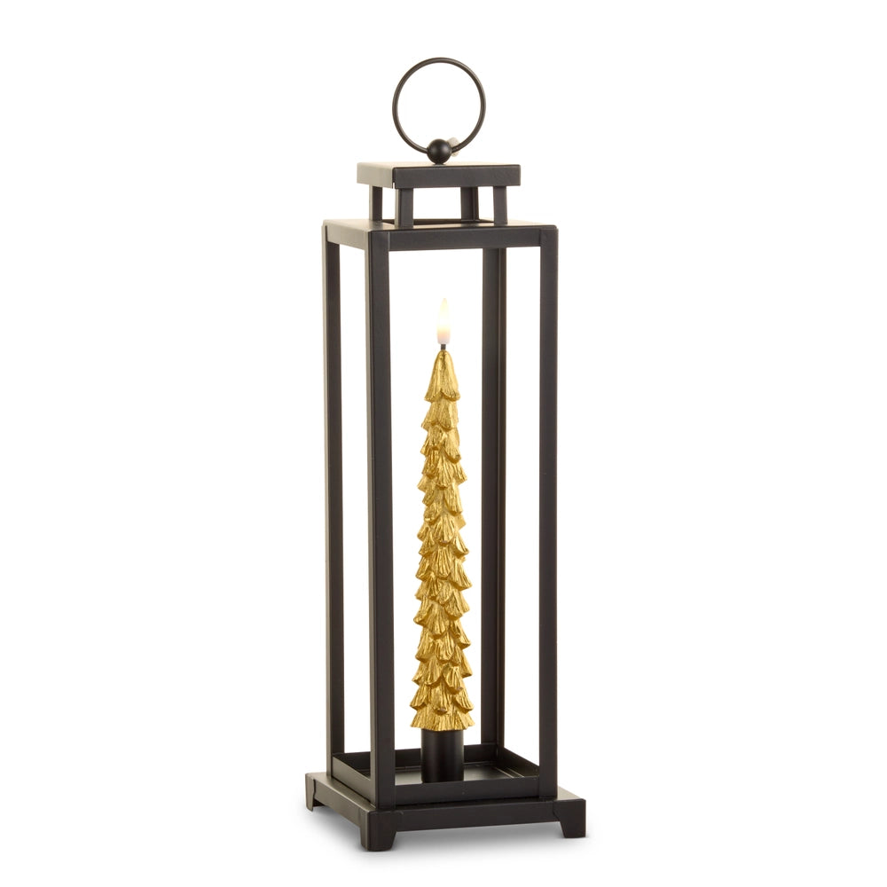 Lantern w/ Tapper Tree Candle