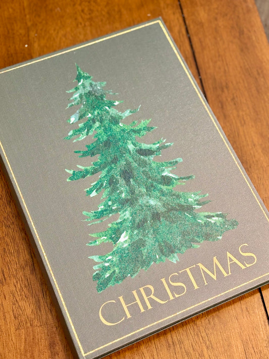 Merry Christmas Book Decor
