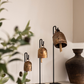 Vintage Inspired Iron Bell Stands Shelf Styling