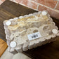 LEOPARD MARBLE SCALLOP BOX