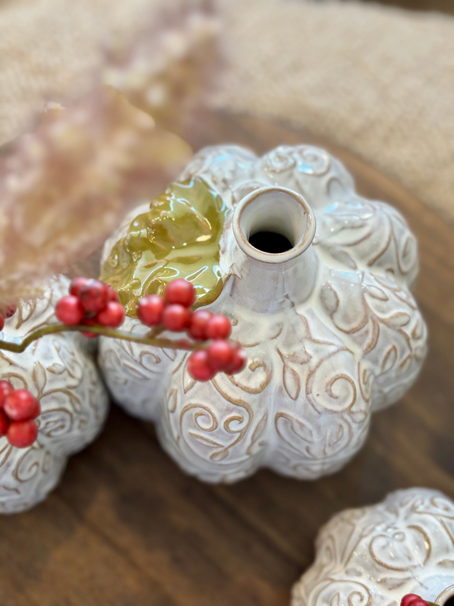 Pumpkin Bud Vase