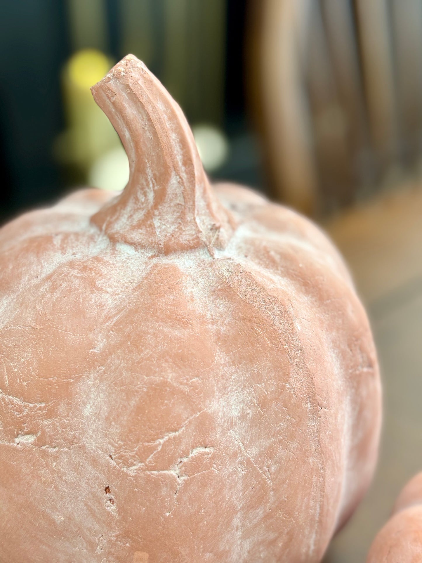 Orange Terracotta Pumpkin