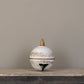 WHITE & GOLD SLEIGH BELL