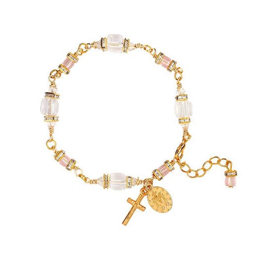 Crystal Cornerstone Bracelet