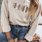 GOD IS GOOD Embroidered Sweatshirt
