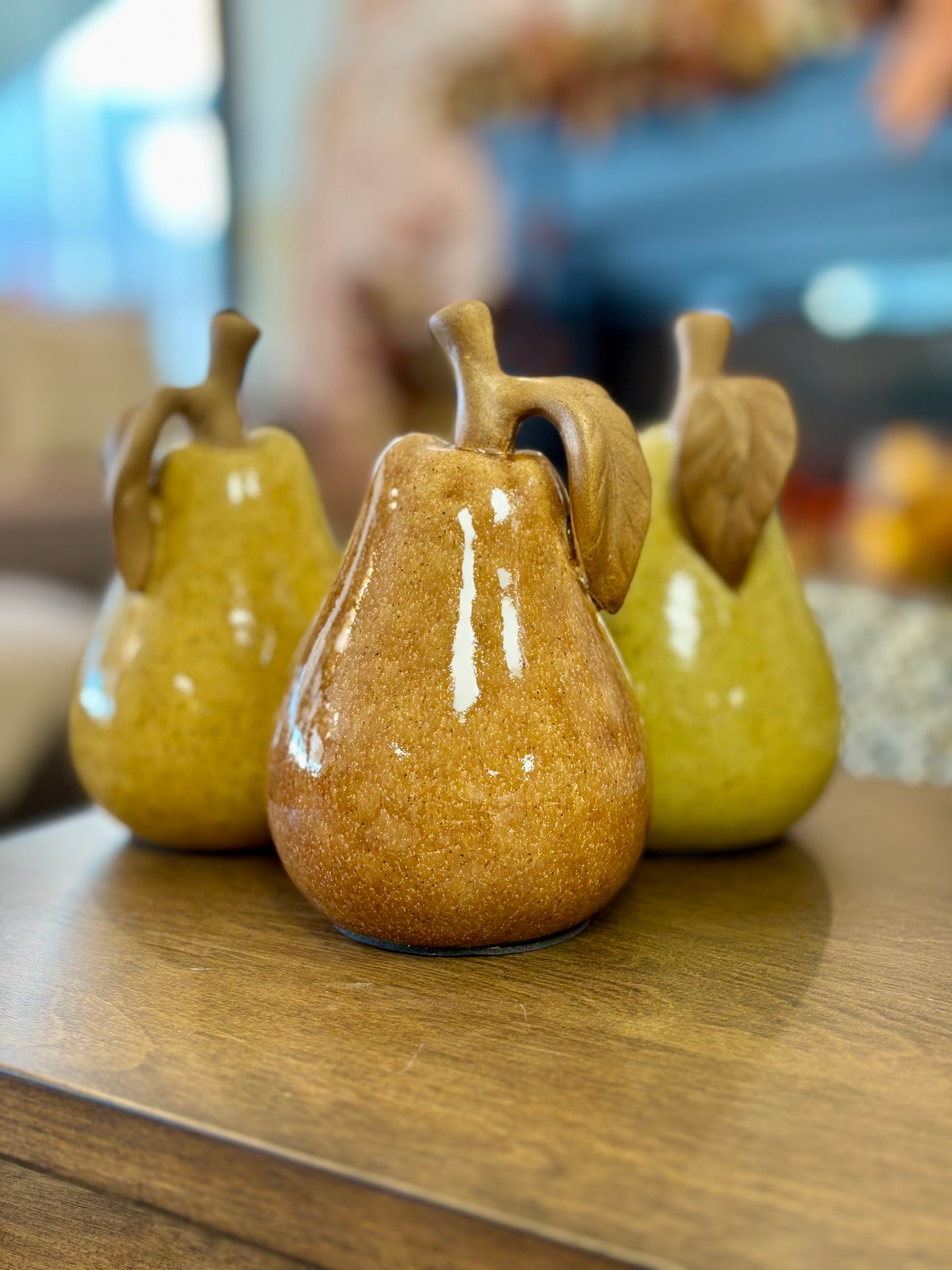 Color Ceramic Pears