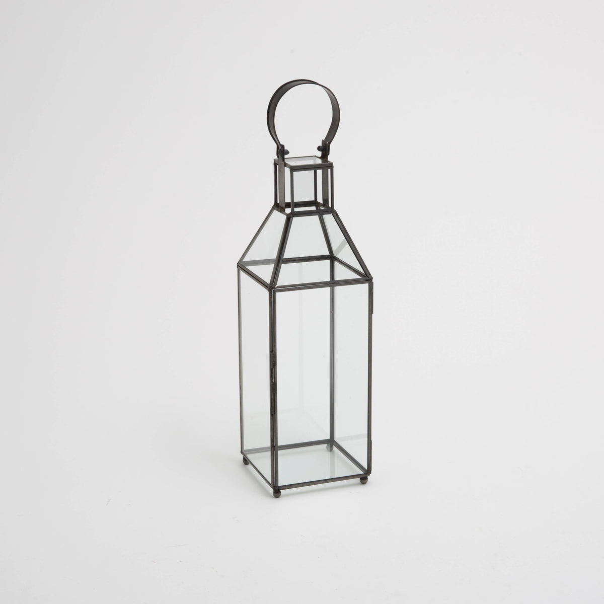 Metal and Glass Lantern