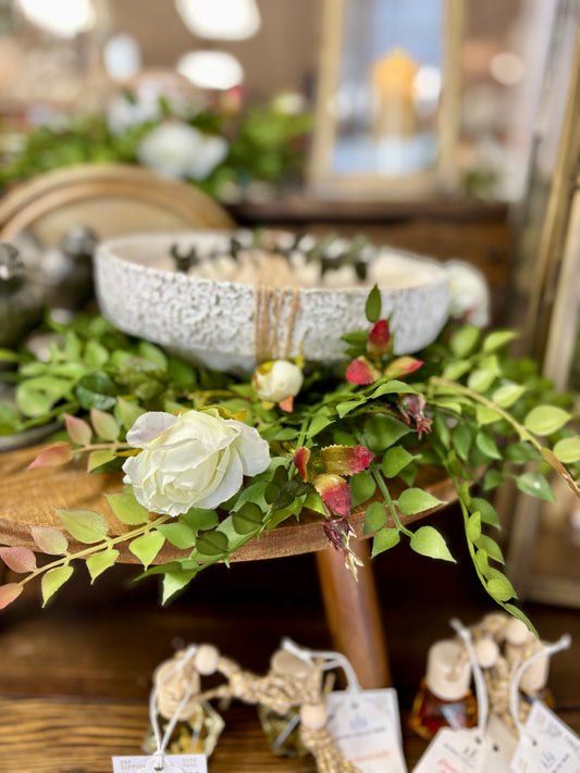 Rose & Similax Wreath