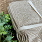 BEIGE WAFFLE TOWELS