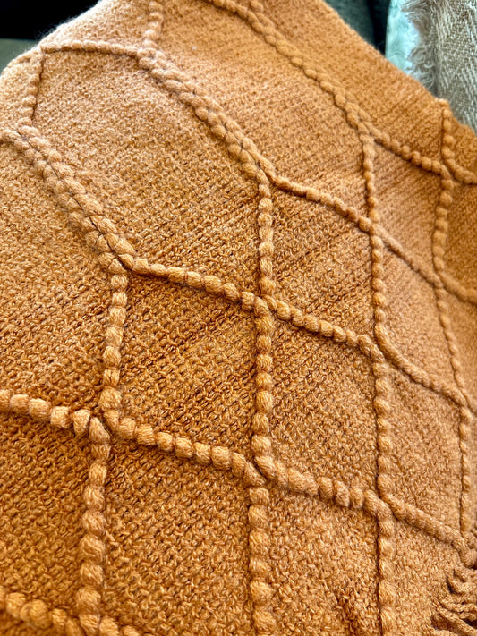 Rhombus Diamond Throw Blanket