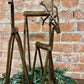 BRONZE IRON DEER