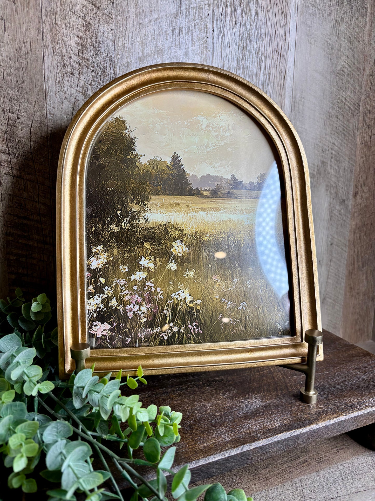 ARCHED GOLD FRAME LANDSCAPE