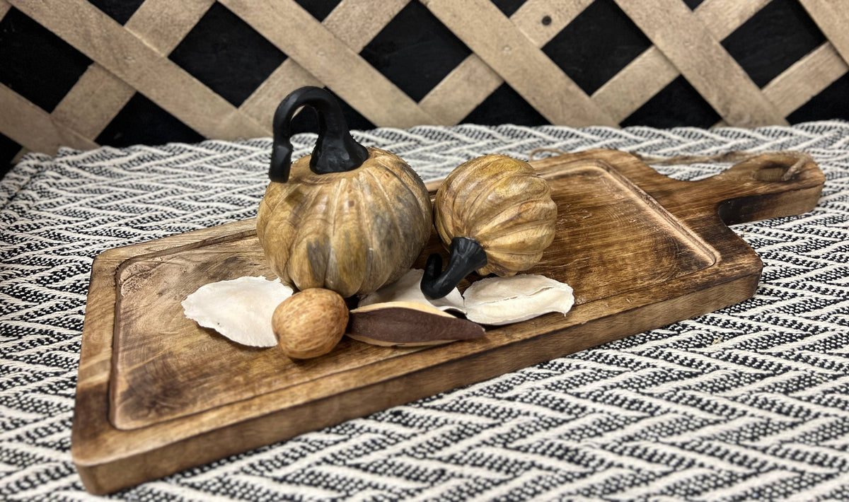 Dark Wood Tray