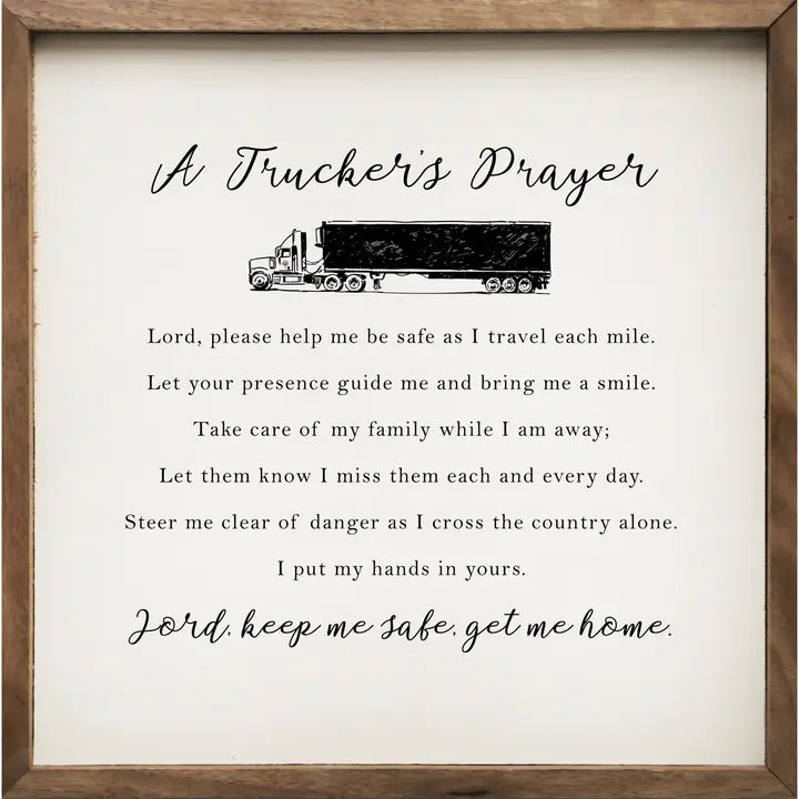 A Trucker's Prayer