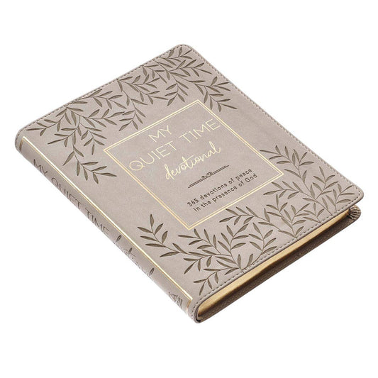 Devotional My Quiet Time Faux Leather
