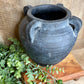 CHARCOAL 4 HANDLE VASE