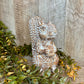 Carved Geo Pattern Squirrel