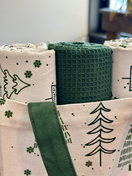 Christmas Doodle Towel