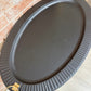 Black Oval Tray