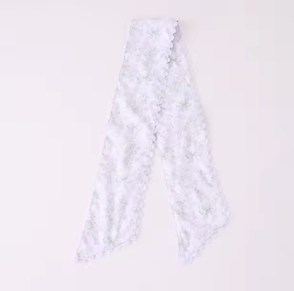 Toile Wreath Sash