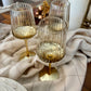 Gold Wine Glass