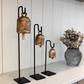 Vintage Inspired Iron Bell Stands Shelf Styling
