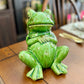 GREEN SLEEPING FROG