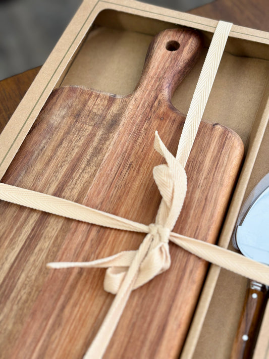 Cheese Board w/ KnifeSet