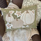 14 X 20 AUTUMN PUMPKINS GREEN PILLOW