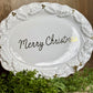 Gold Christmas Platter