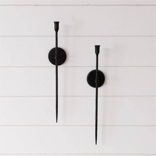 Taper Candle Wall Sconce S/2