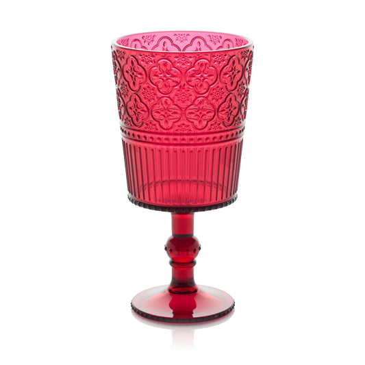 Ruby Acrylic Goblet