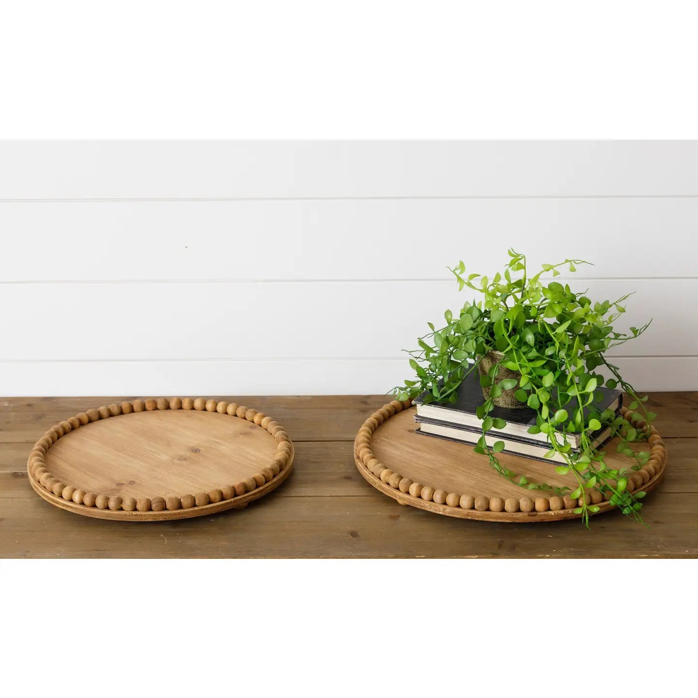 Round Beaded Trays