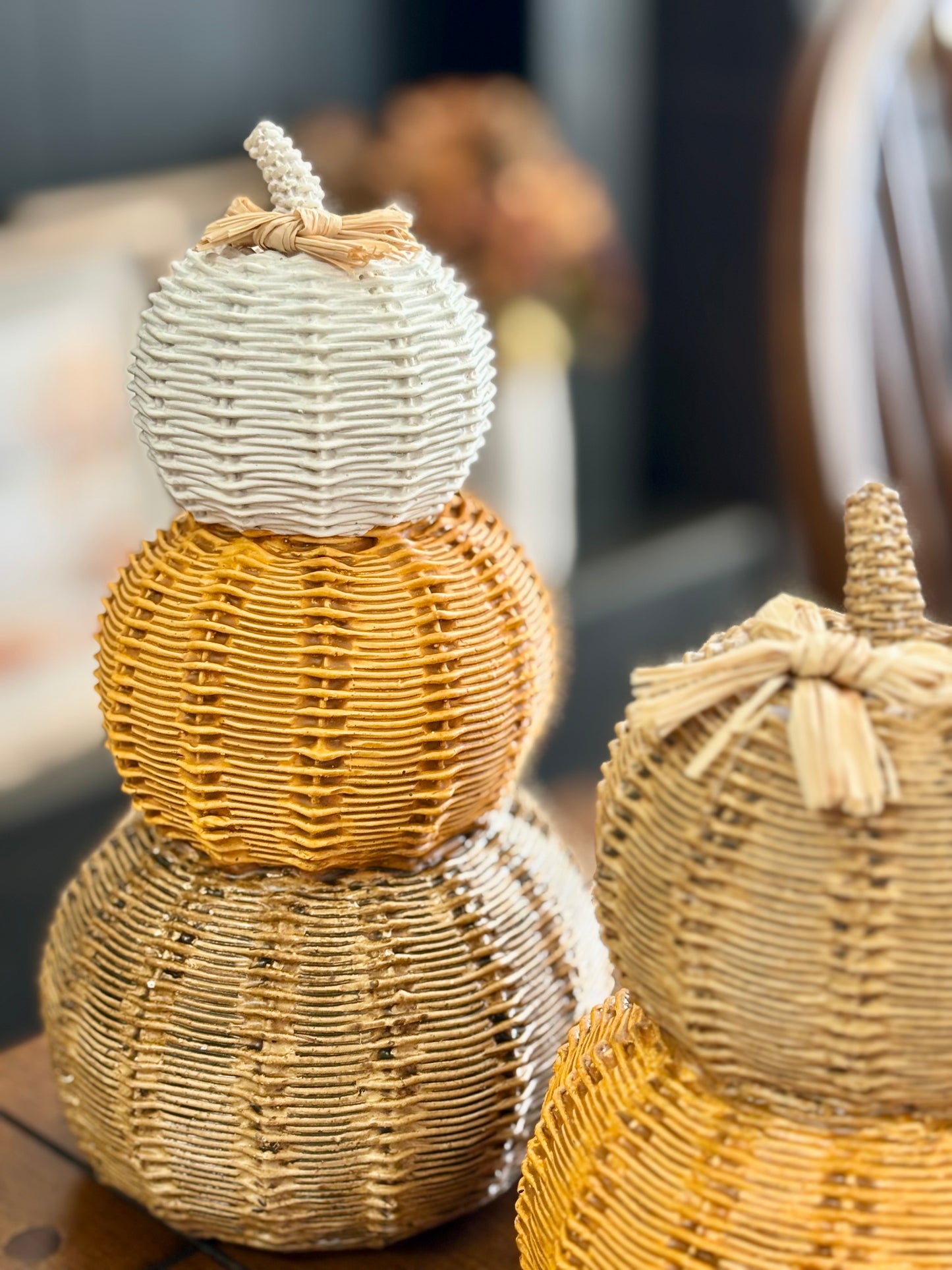 Woven Pumpkins