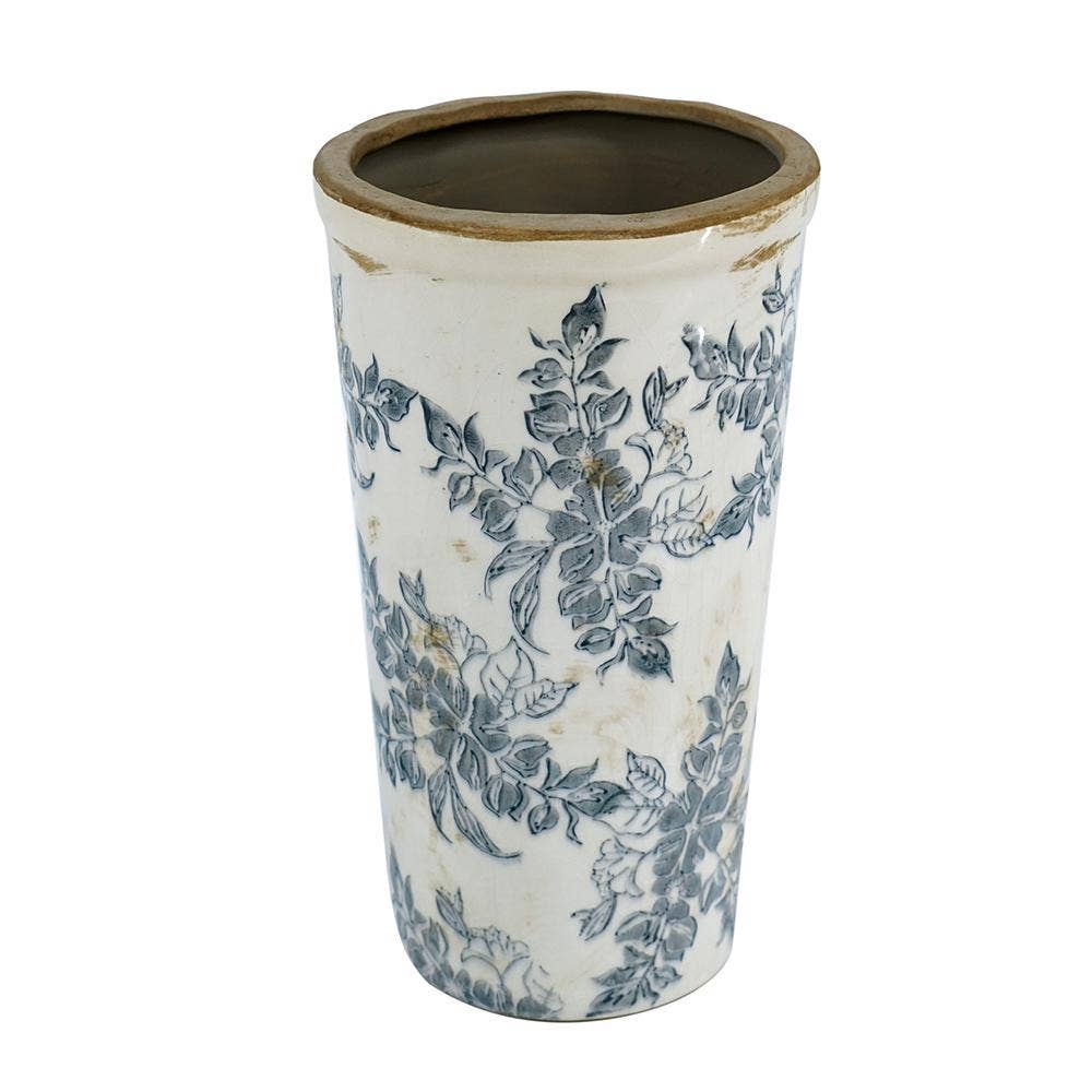 Midnight Blossom Vase