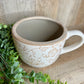 BEIGE HEIRLOOM TEA CUP PLANTER
