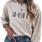 GOD IS GOOD Embroidered Sweatshirt
