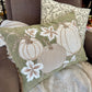 14 X 20 AUTUMN PUMPKINS GREEN PILLOW