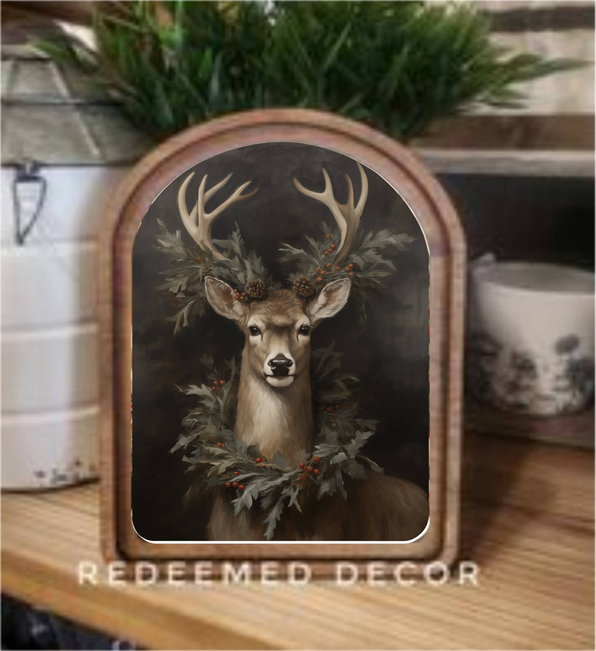 Wreath Deer