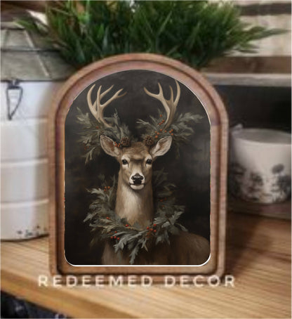 Wreath Deer