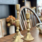 Gold Tapper Candle Holder