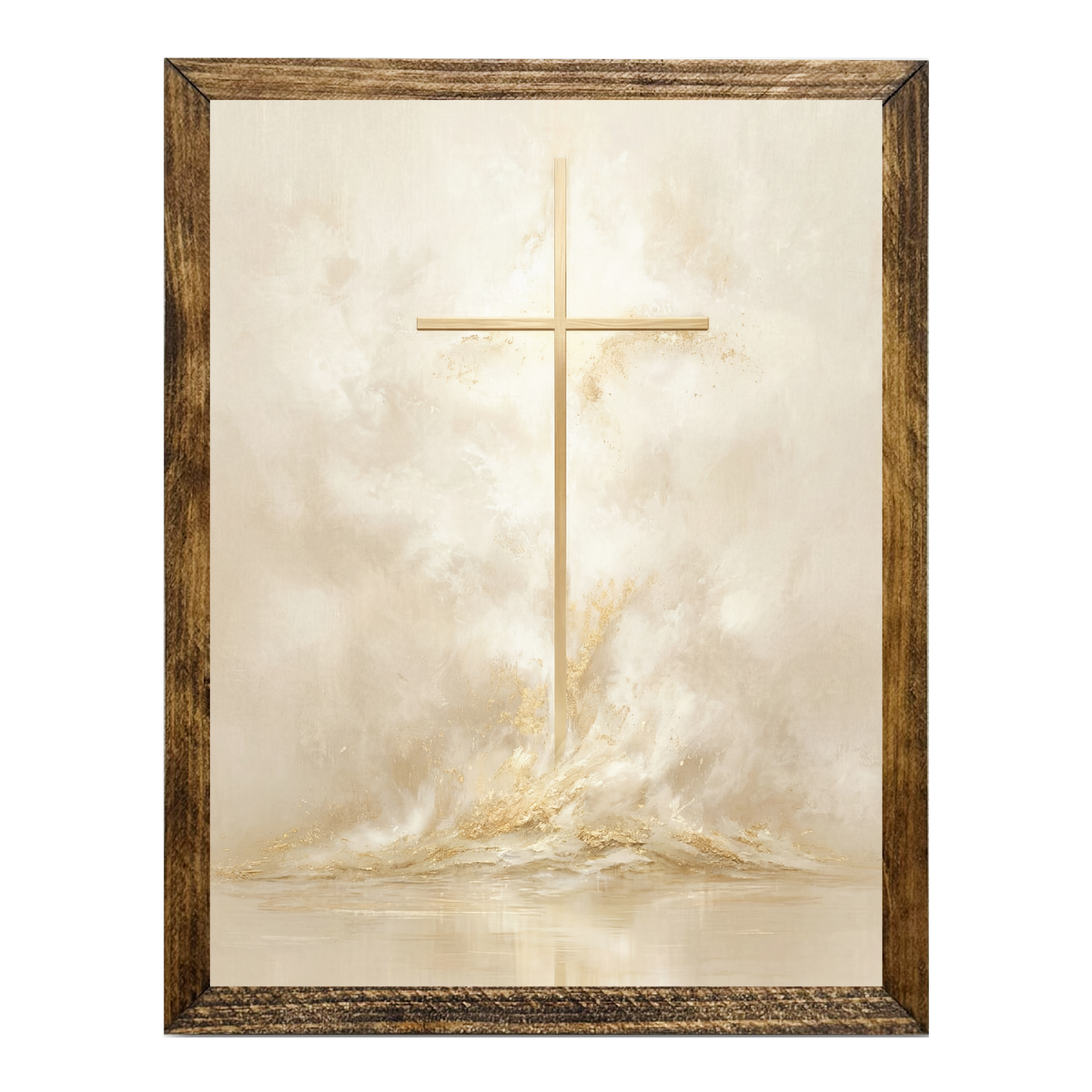 Gold Cross Art