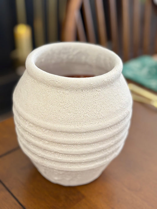 White Line Vase