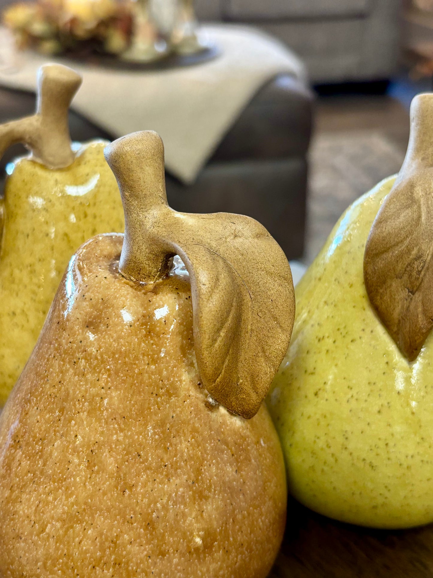 Color Ceramic Pears