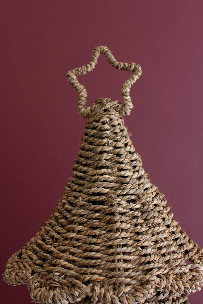 WOVEN VINE CHRISTMAS TREES