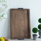 Rustic Beaded Wood Tray