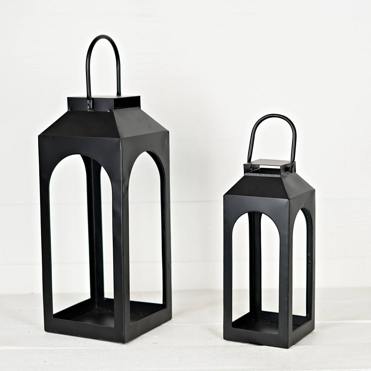 Black Metal Chic Lantern