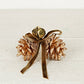 Gold Blossom Pinecone